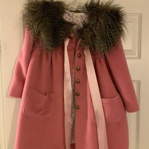 Blue Pony Vintage stunning  coat